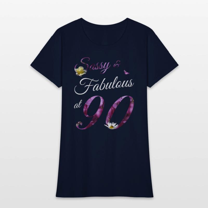 90 Sassy Fabulous Floral 1933 90Th