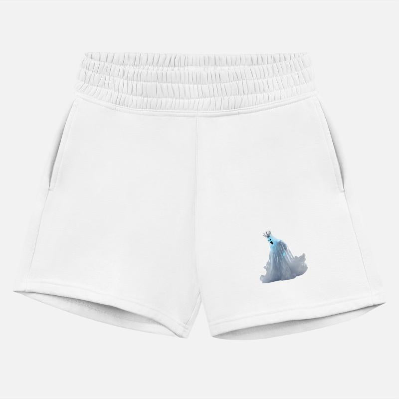 A close-up image of a ghost.