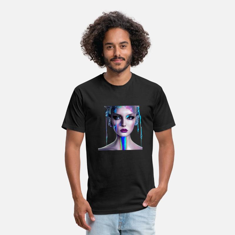 A Fusion of Futuristic Fashion t-shirt