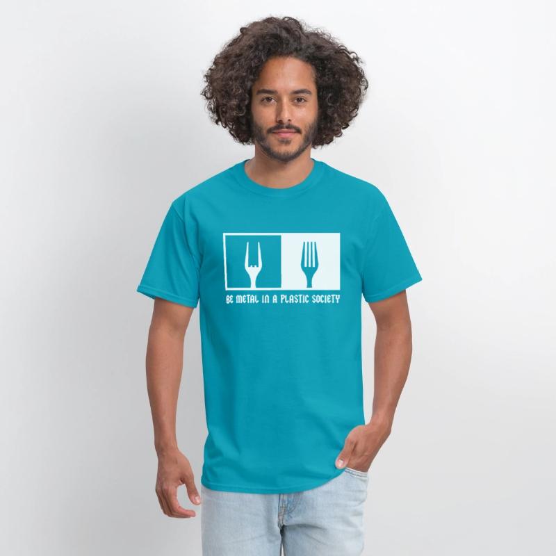 Be Metal In A Plastic Society Rock Music Fan Metal