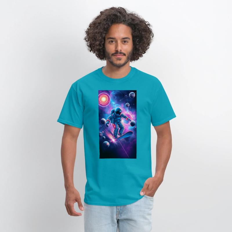 "Cosmic Ride: Neon Astronaut Adventure" πβ¨