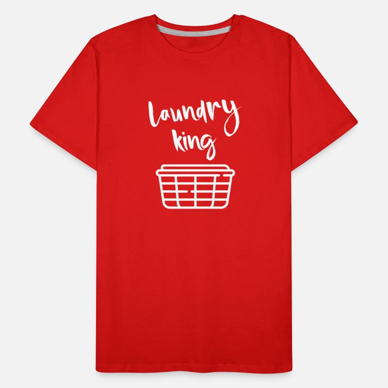Laundry King Humor Husband Father Washday