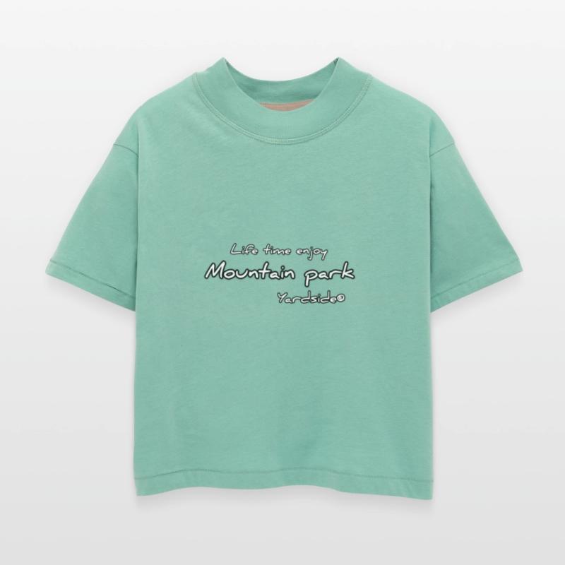 Life time enjoy Mountain park Yardside font