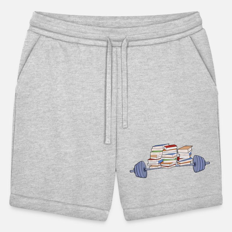 Lifting weights and books