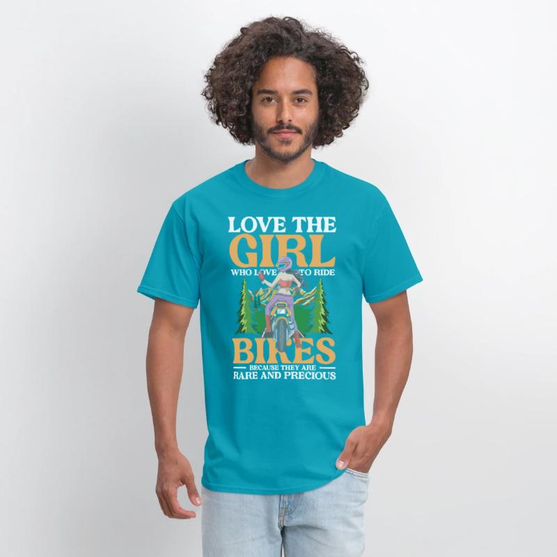 Love The Girl Who Love To Ride Bikes Rare Precious