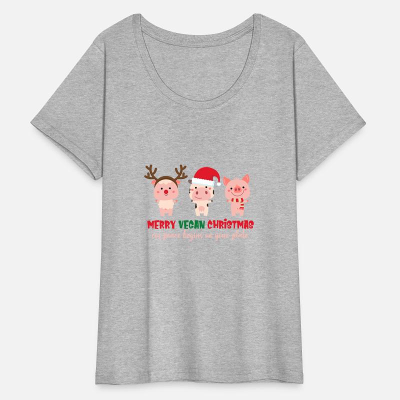 Merry Vegan Christmas Coz Peace Begins Your Plate