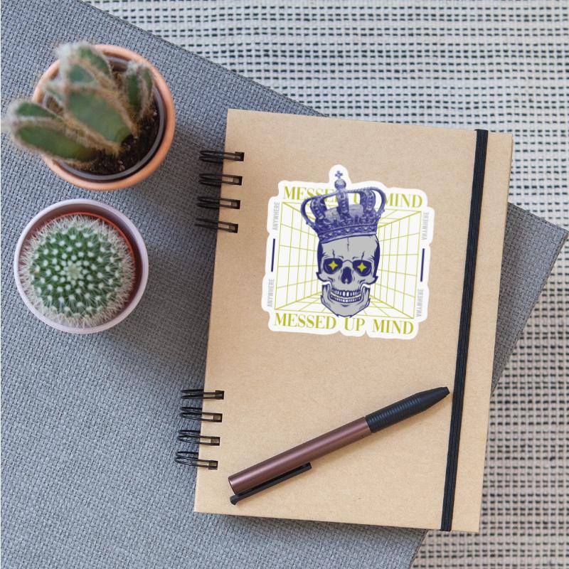 Messed Up Mind Skull Streetwear Design