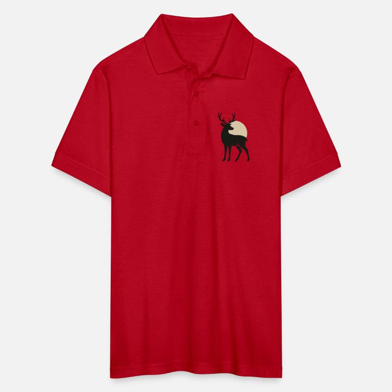 Moonlit Stag – Silent Elegance in the Wild