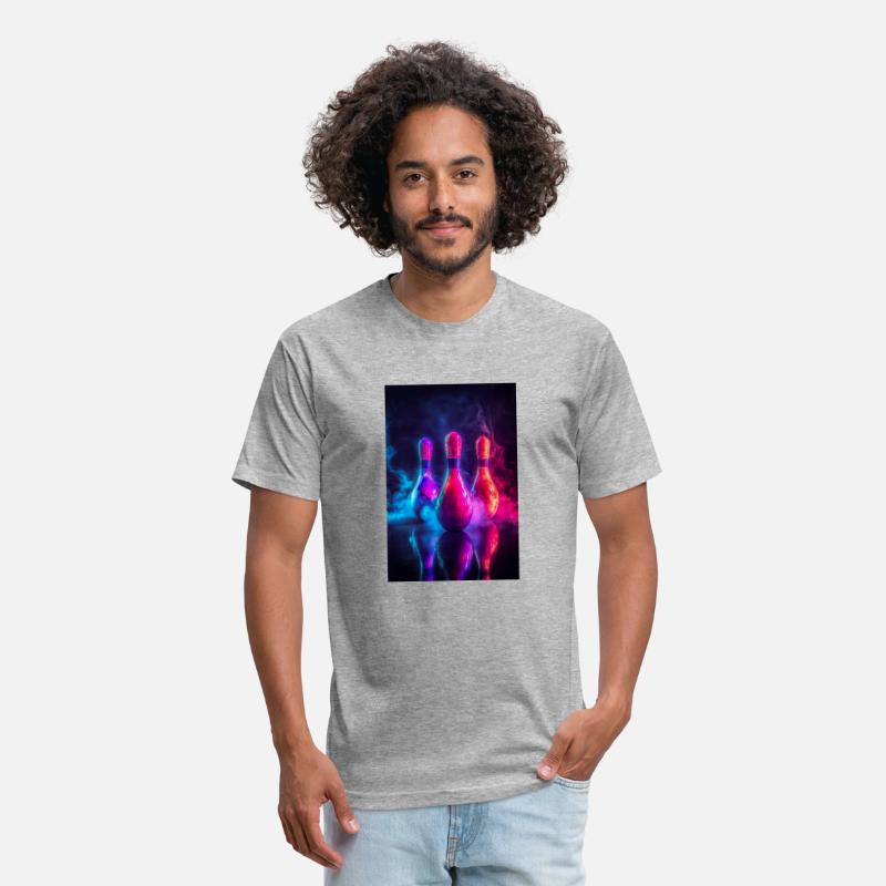 Neon Glow Bowling Pins