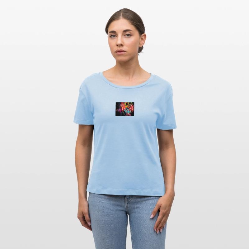 Neon Heart and Devil Horns Love Design