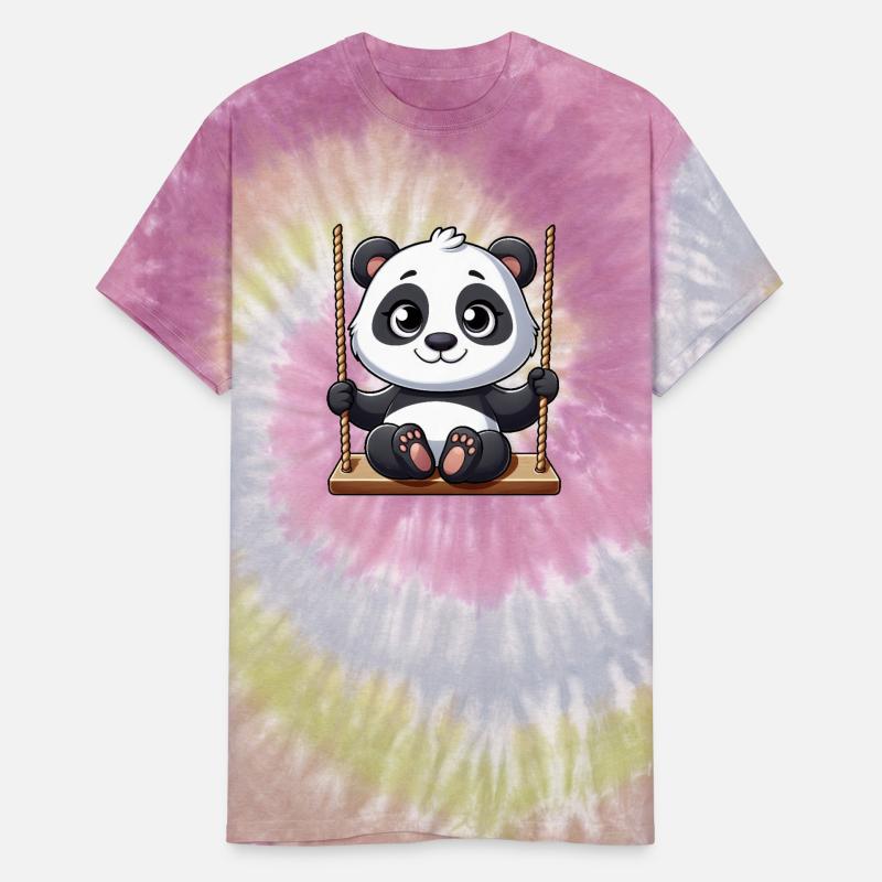 Panda on Swing Playground Adventure