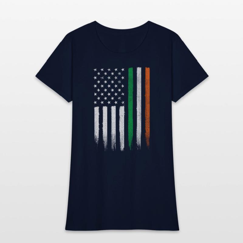 Patriotic Irish American Flag Ireland St Patrick'S