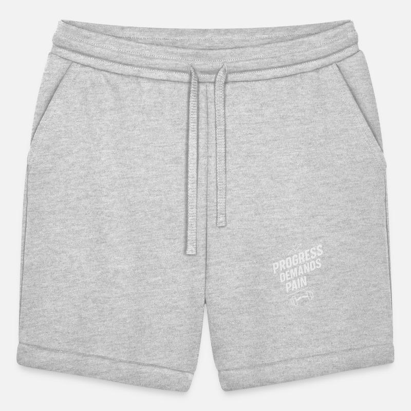 Progress demand gym motivation quote white text