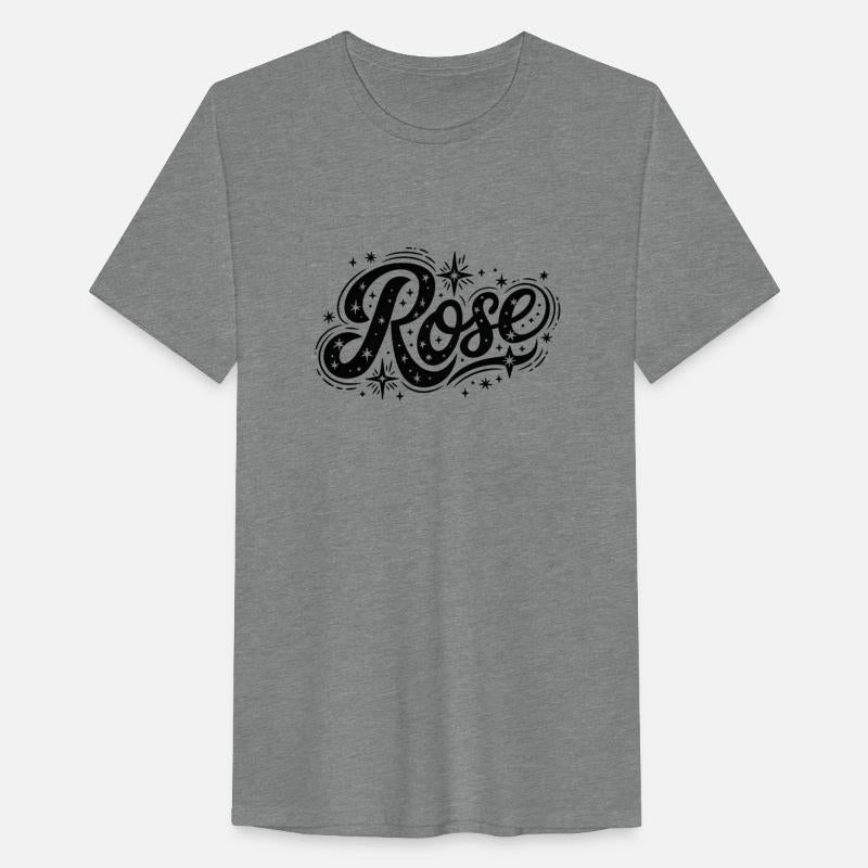 Rose Typography - Whimsical Elegance