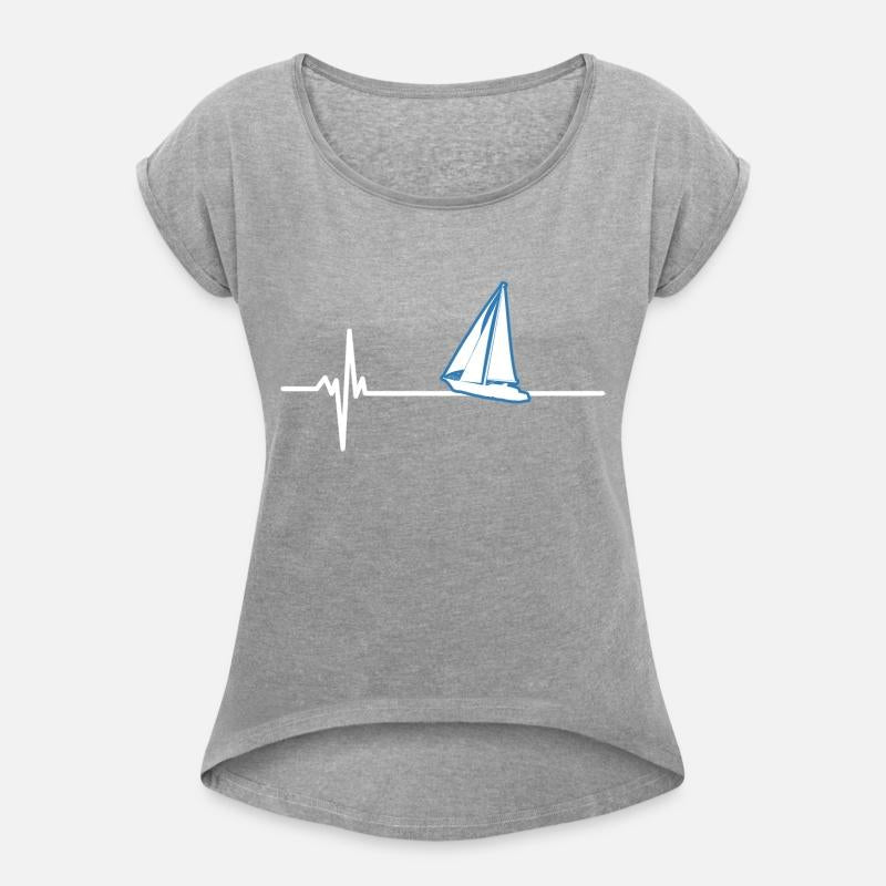 Sailing Heartbeat Sailor Gift Captain Sailboat