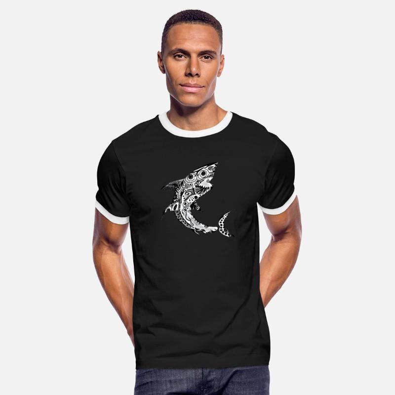 shark art drawing handmade