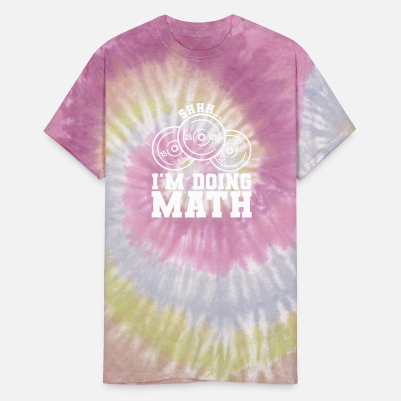 Shhh I'm Doing Math Funny Weightlifting fitness