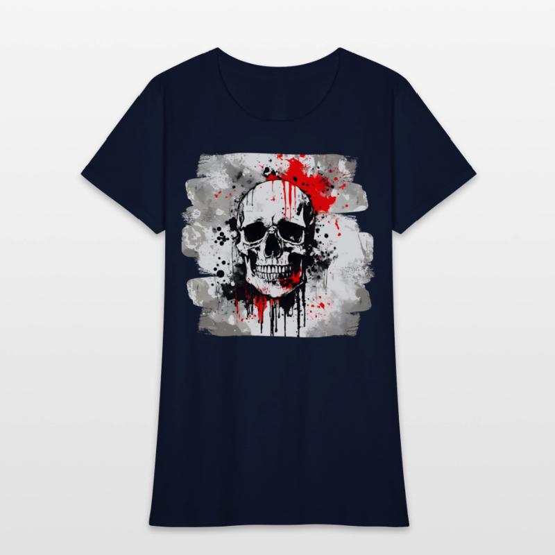 Skull and Bones Heavy Metal Tattoo