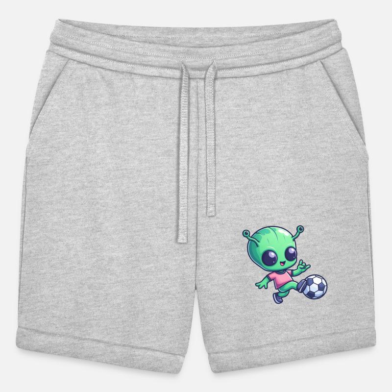 Soccer Playing Alien: Green Galaxy Meets Pitch