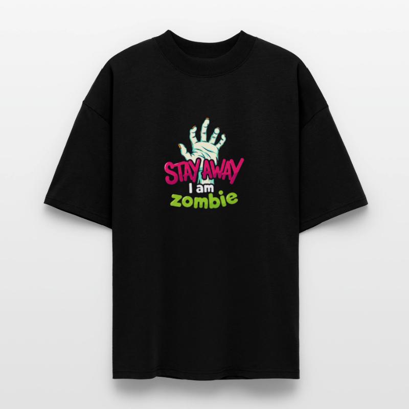 Stay Away I Am Zombie Quote Design