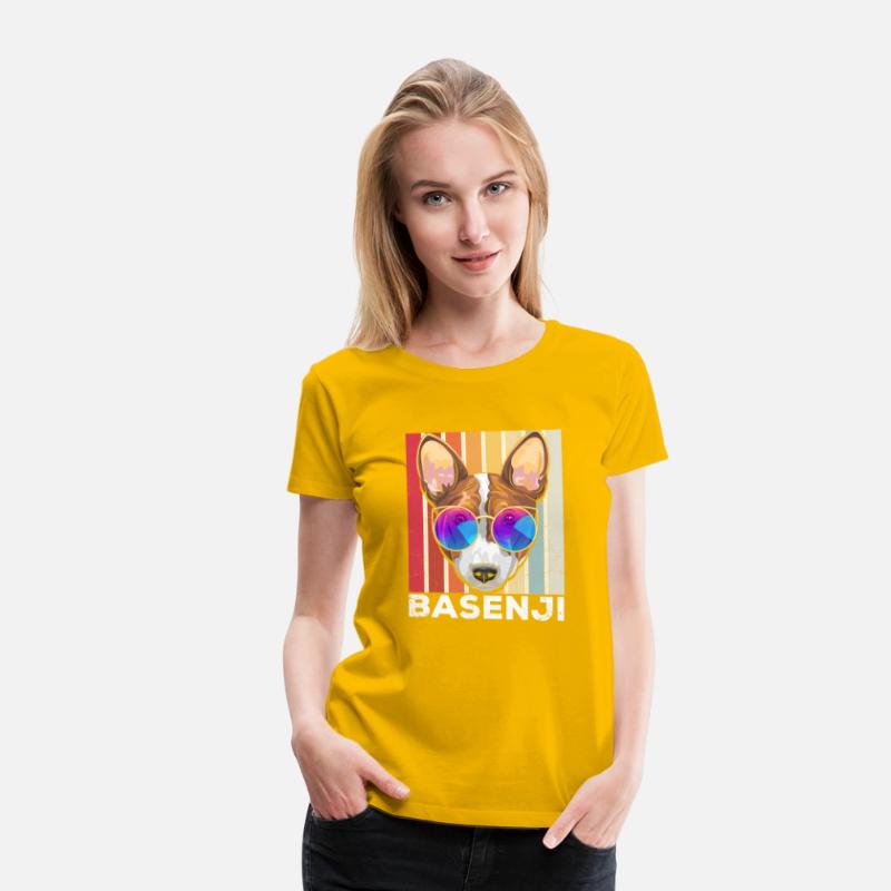 Style Dog Basenji With Sunglasses