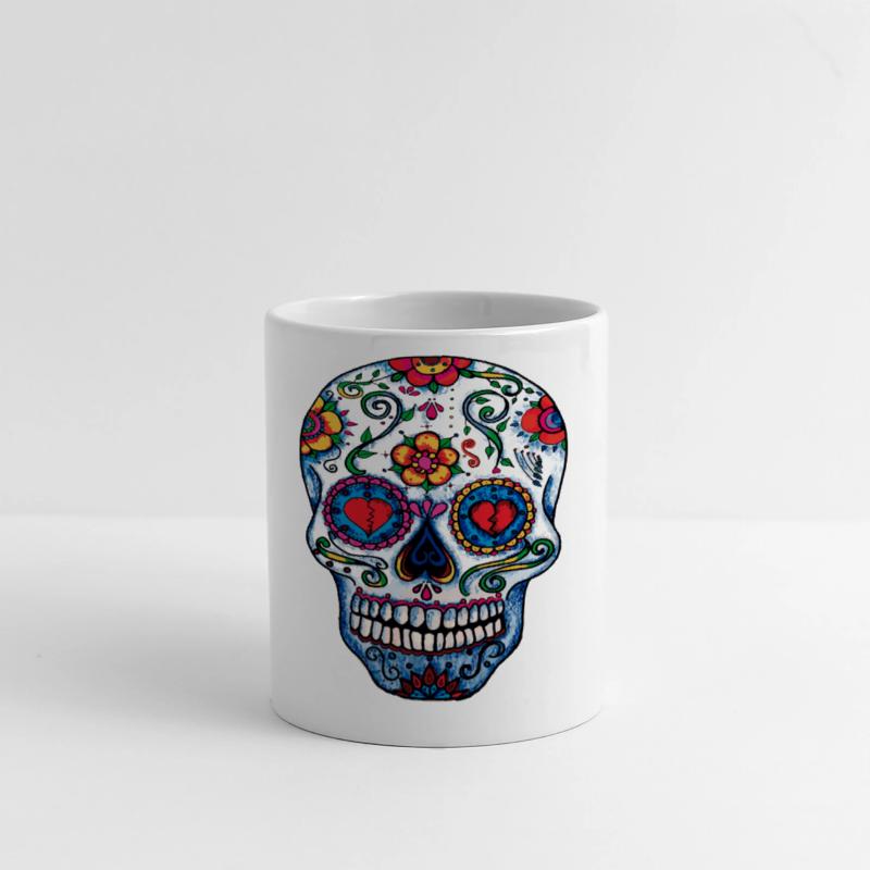 Sugar Skull Floral Burst