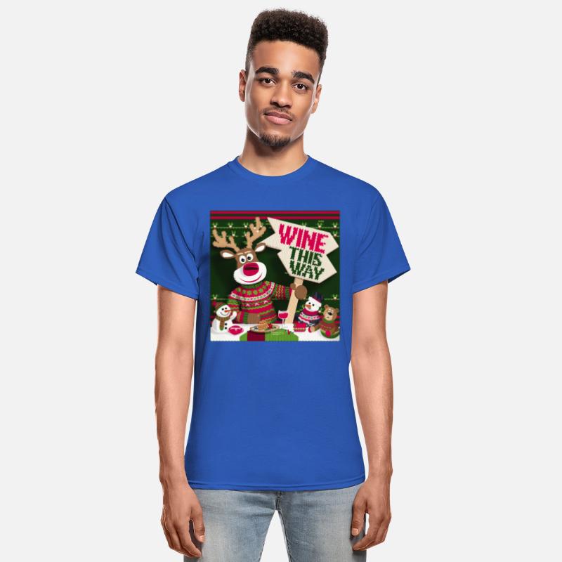 Ugly Christmas Sweater Reindeer with friends