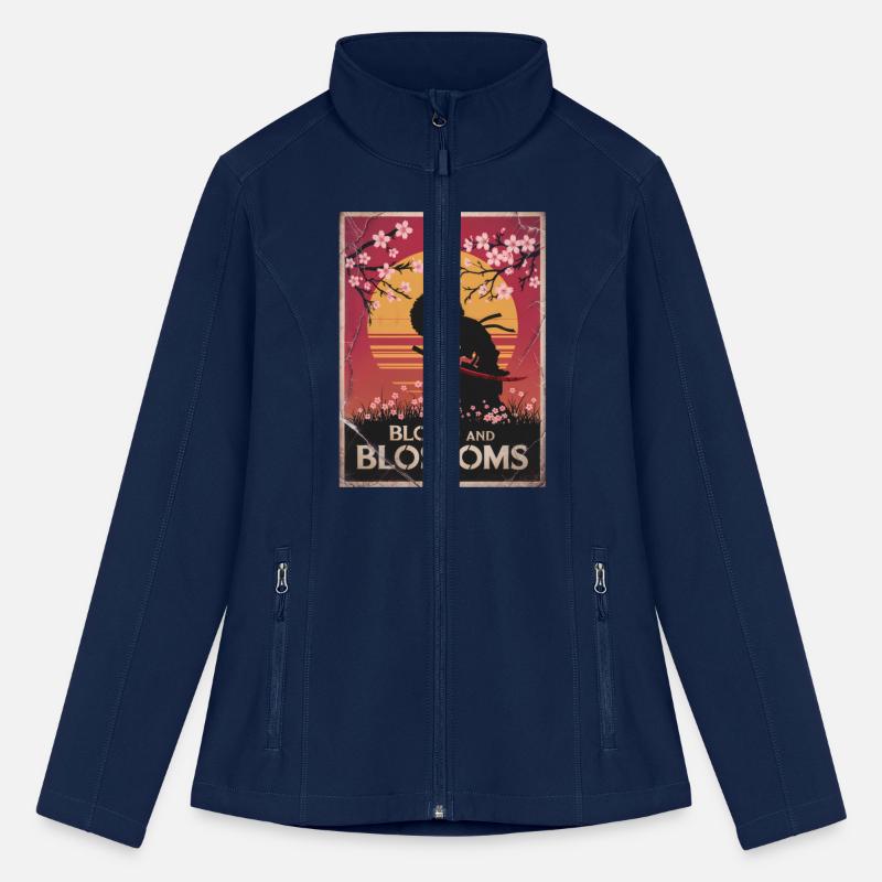 Vintage Afro Samurai Warrior - Blood And Blossoms