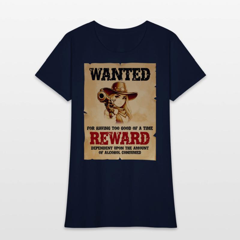 Wanted Cowgirl Reward Poster