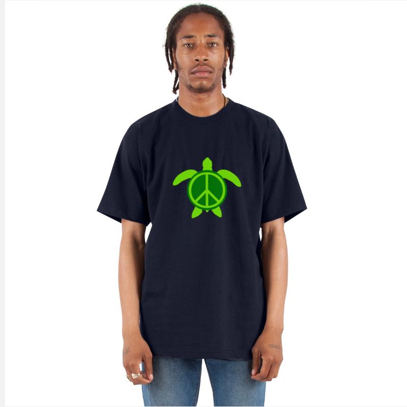 Water Turtle Peace Victory Love Cute Symbol Logo
