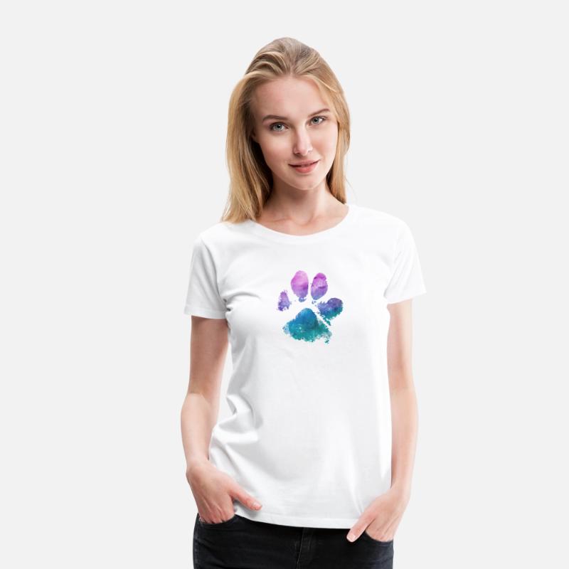 Watercolor Paw Print