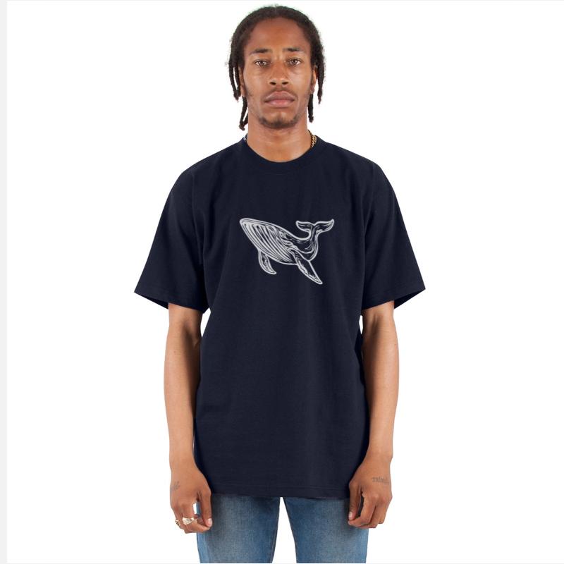 Whale Vintage Sea Animal No Plastic In Living