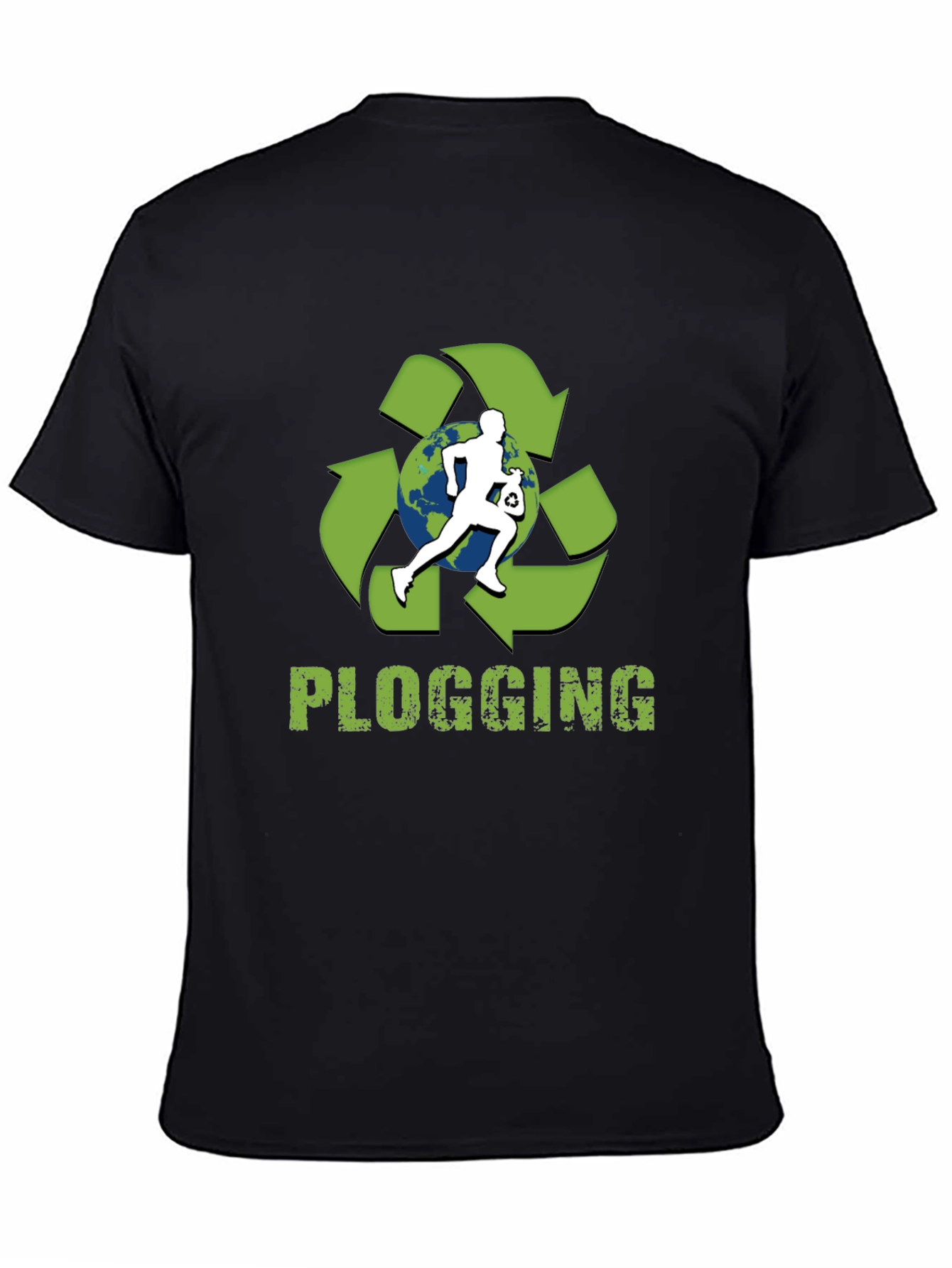 Plogging Tee: Eco-Friendly Run & Clean