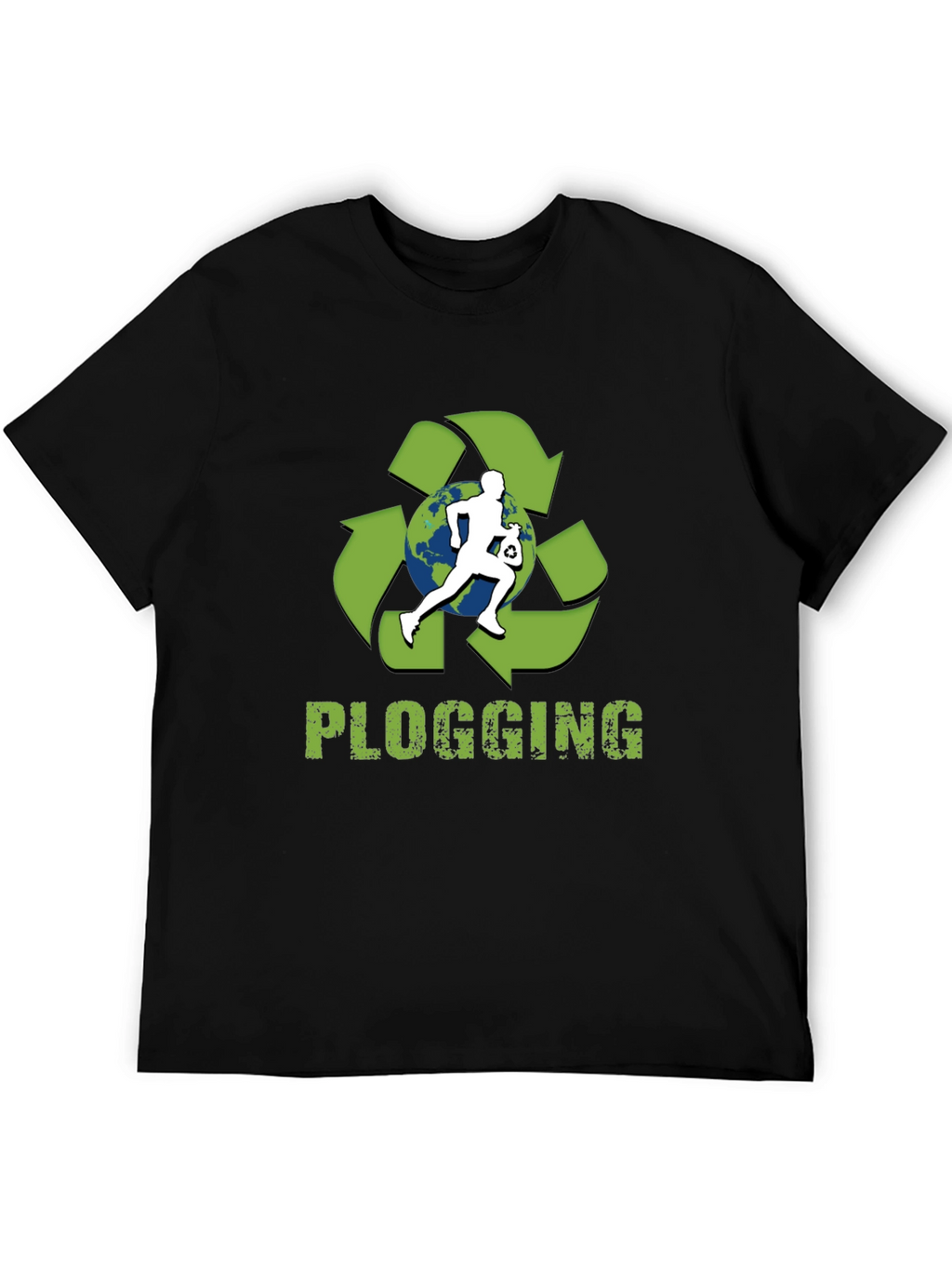 Plogging Tee: Eco-Friendly Run & Clean