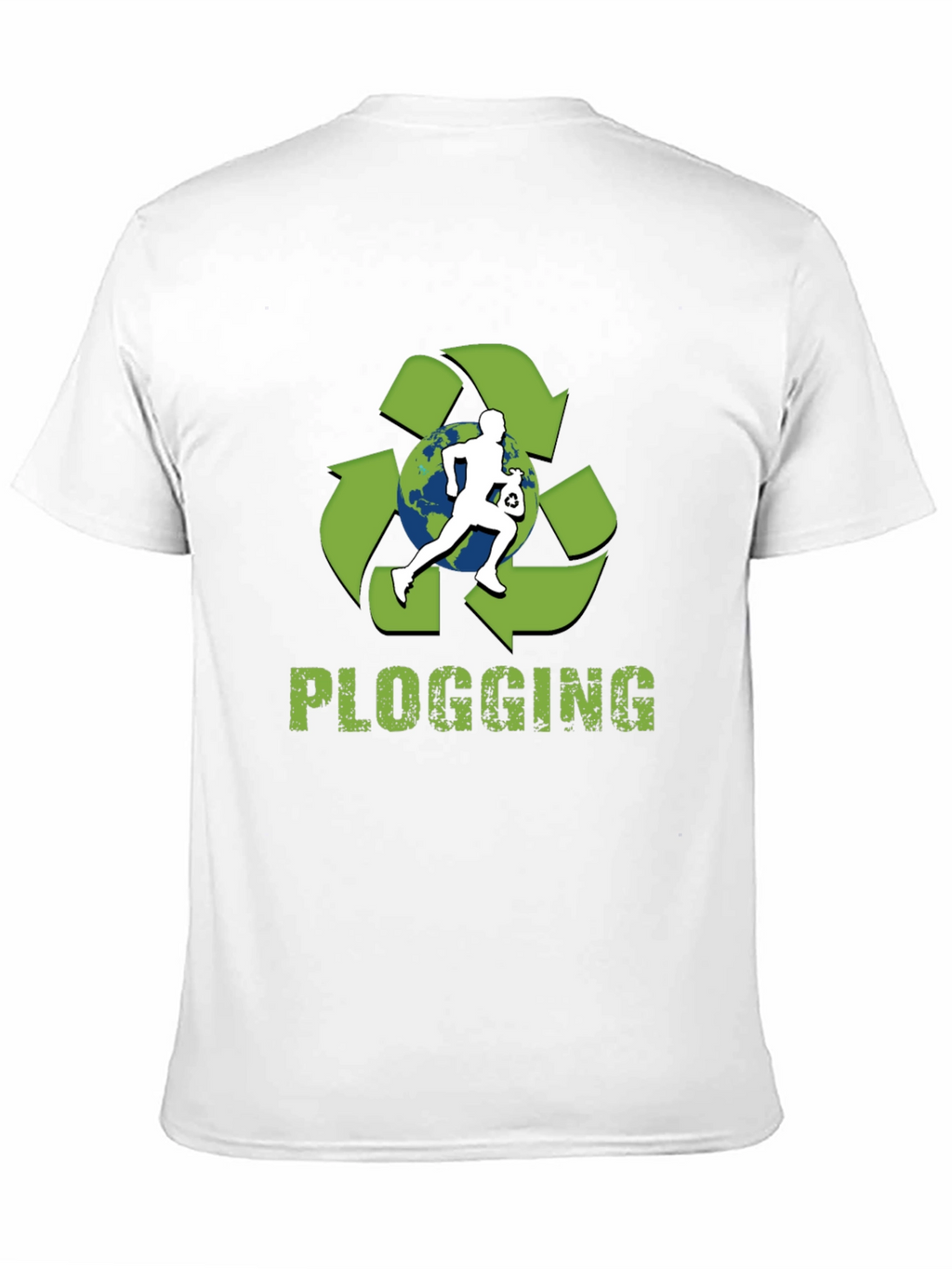 Plogging Tee: Eco-Friendly Run & Clean