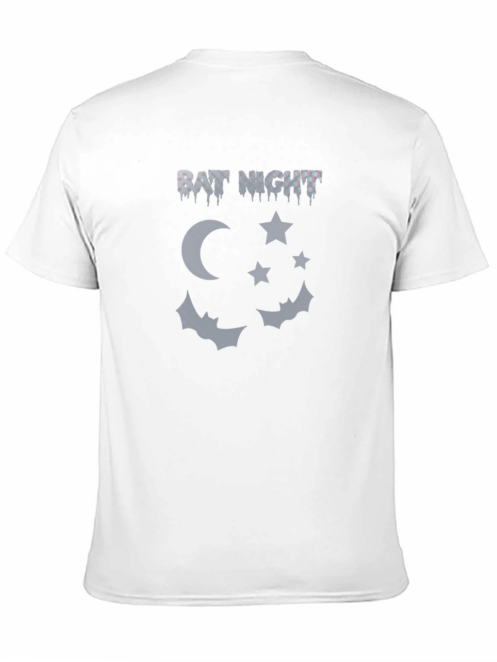 Bat Night Graphic Tee - Mens Black T-Shirt