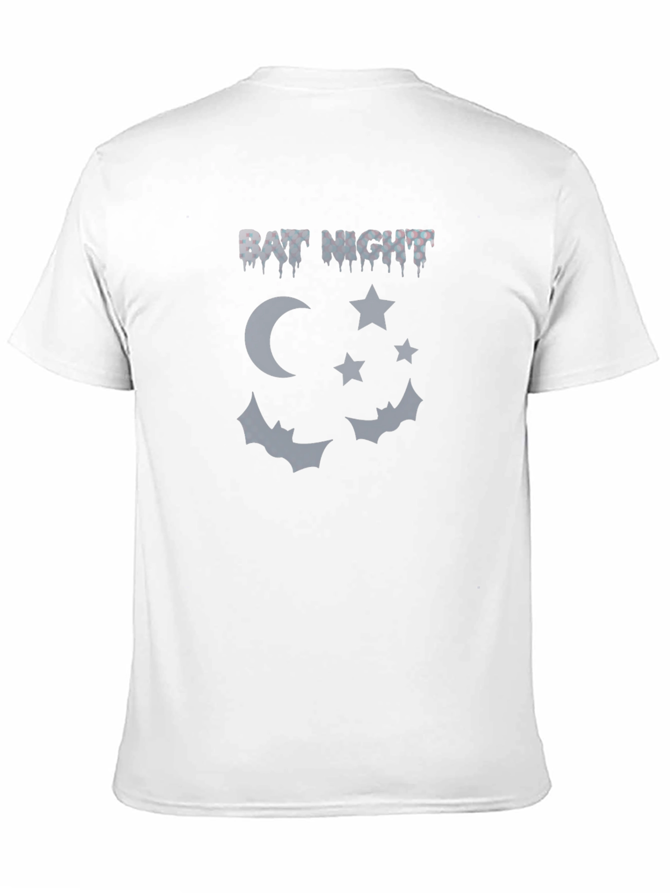 Bat Night Graphic Tee - Mens Black T-Shirt