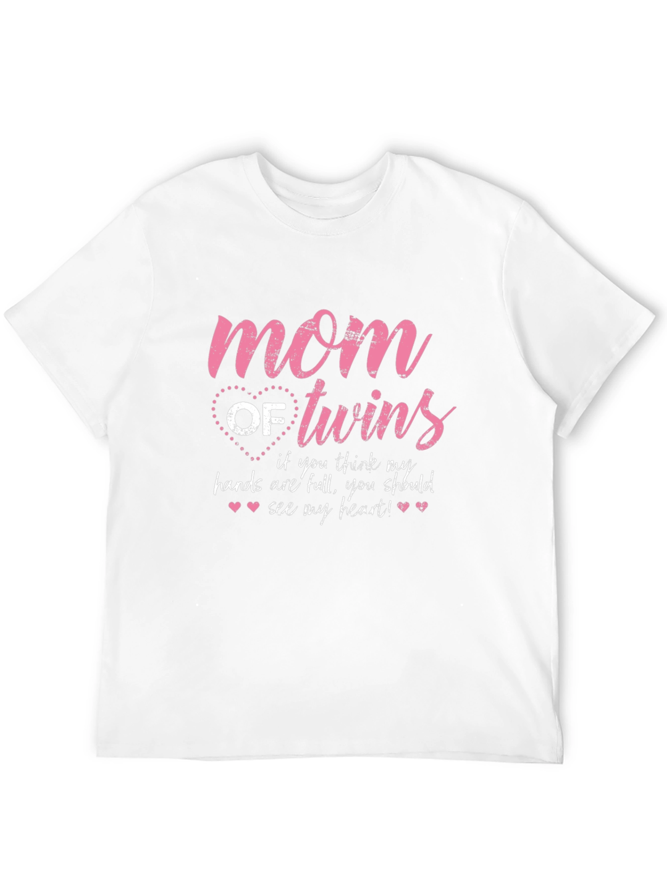 Mom of Twins Graphic Tee - Heartfelt Mothers Shirt