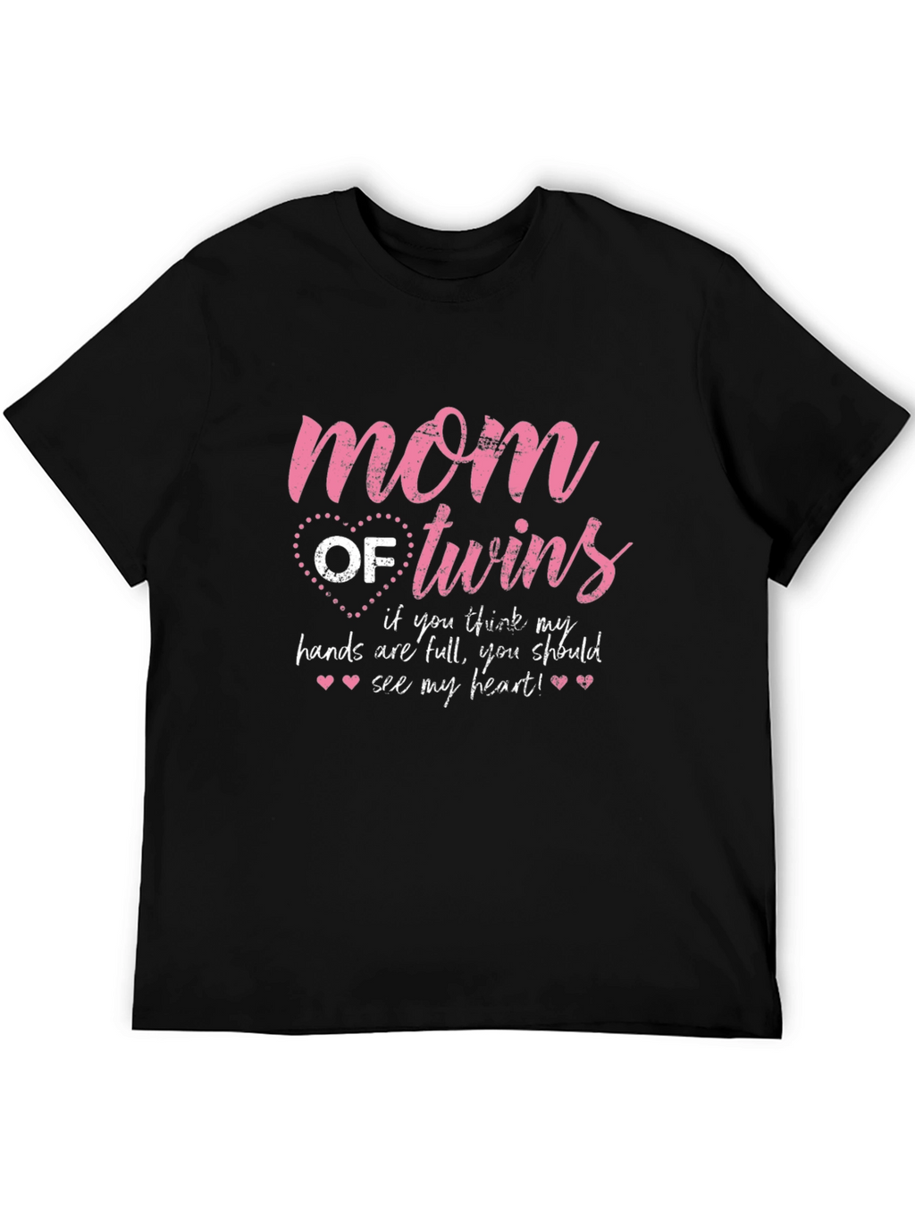 Mom of Twins Graphic Tee - Heartfelt Mothers Shirt