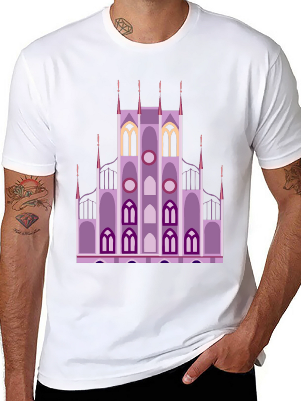Cathedral Graphic T-Shirt