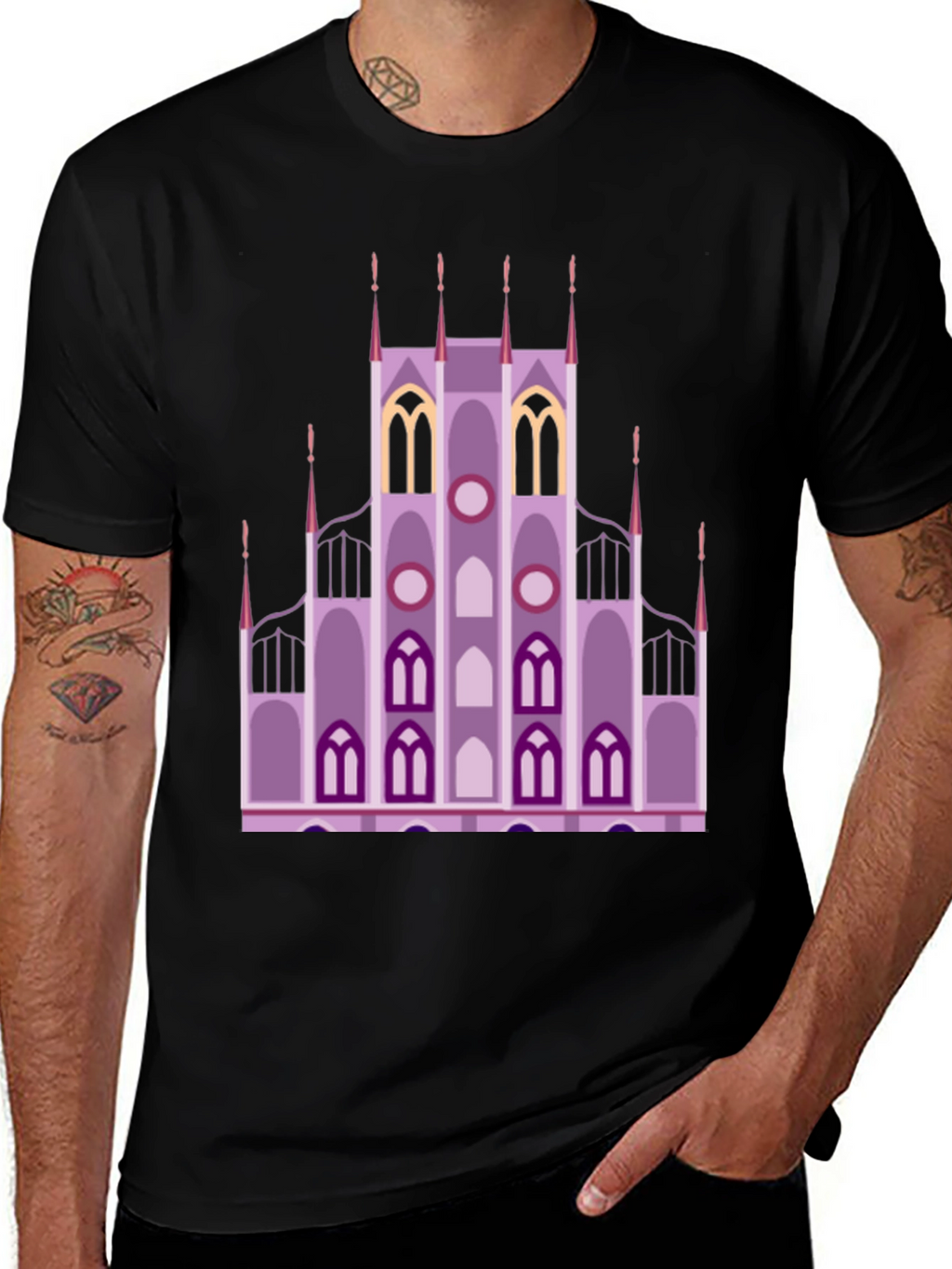 Cathedral Graphic T-Shirt