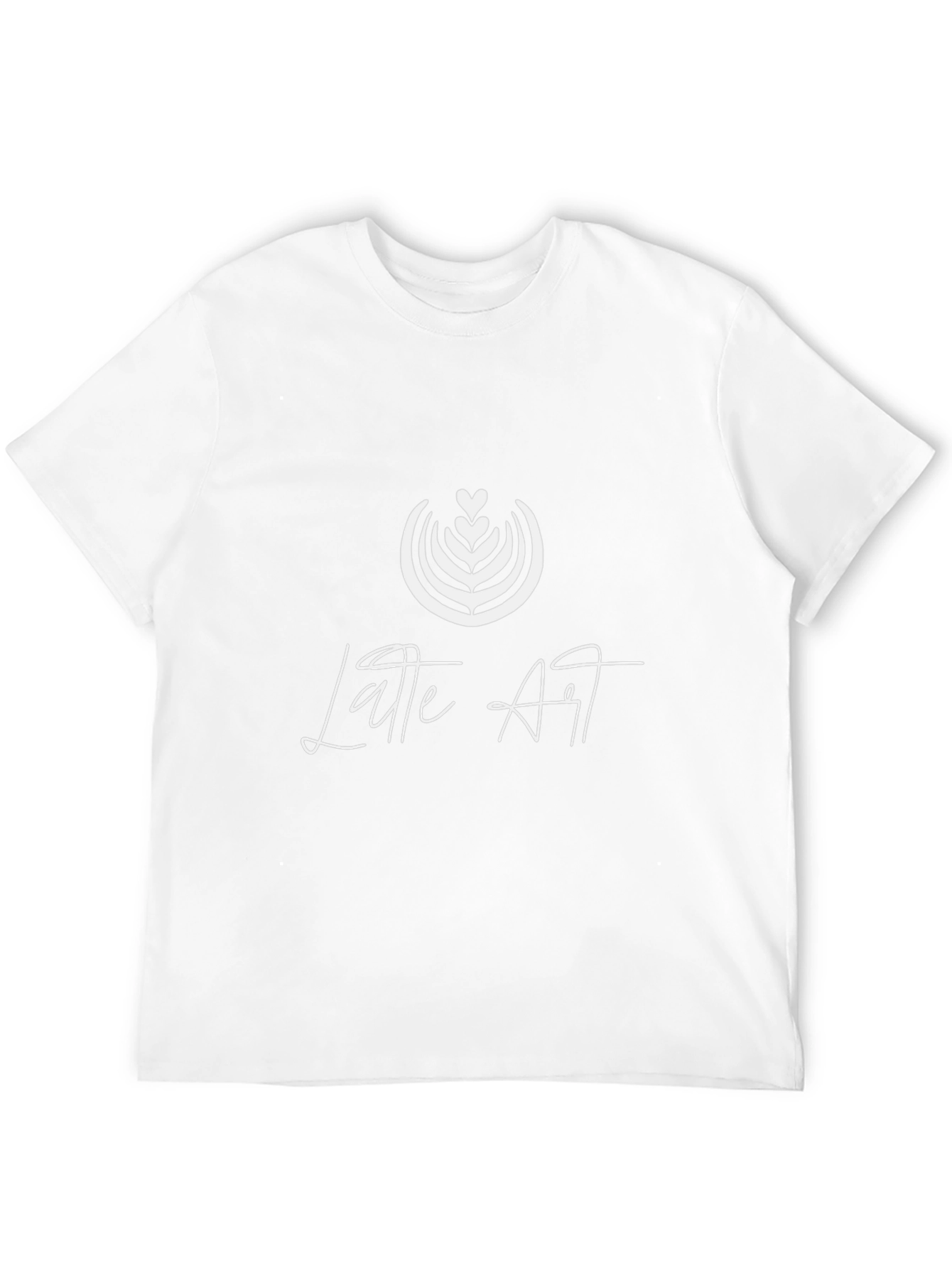 Latte Art Graphic T-Shirt