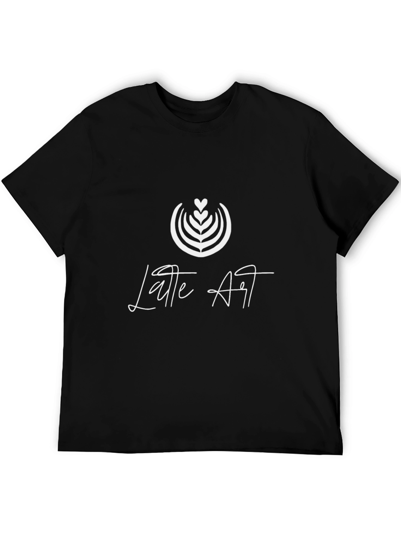 Latte Art Graphic T-Shirt