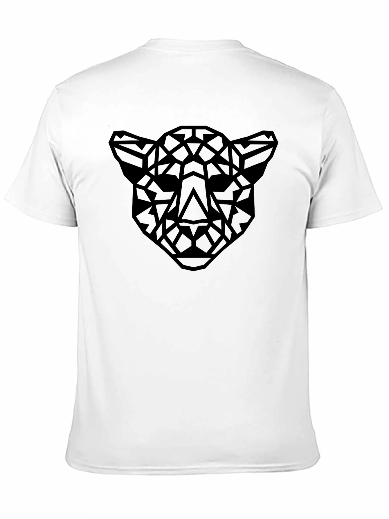 Geometric Panther T-Shirt - Modern Style