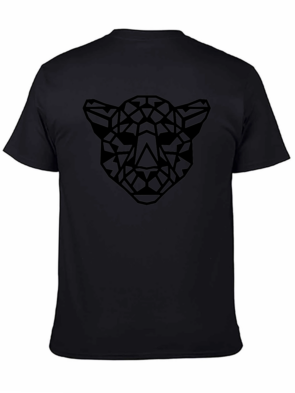 Geometric Panther T-Shirt - Modern Style