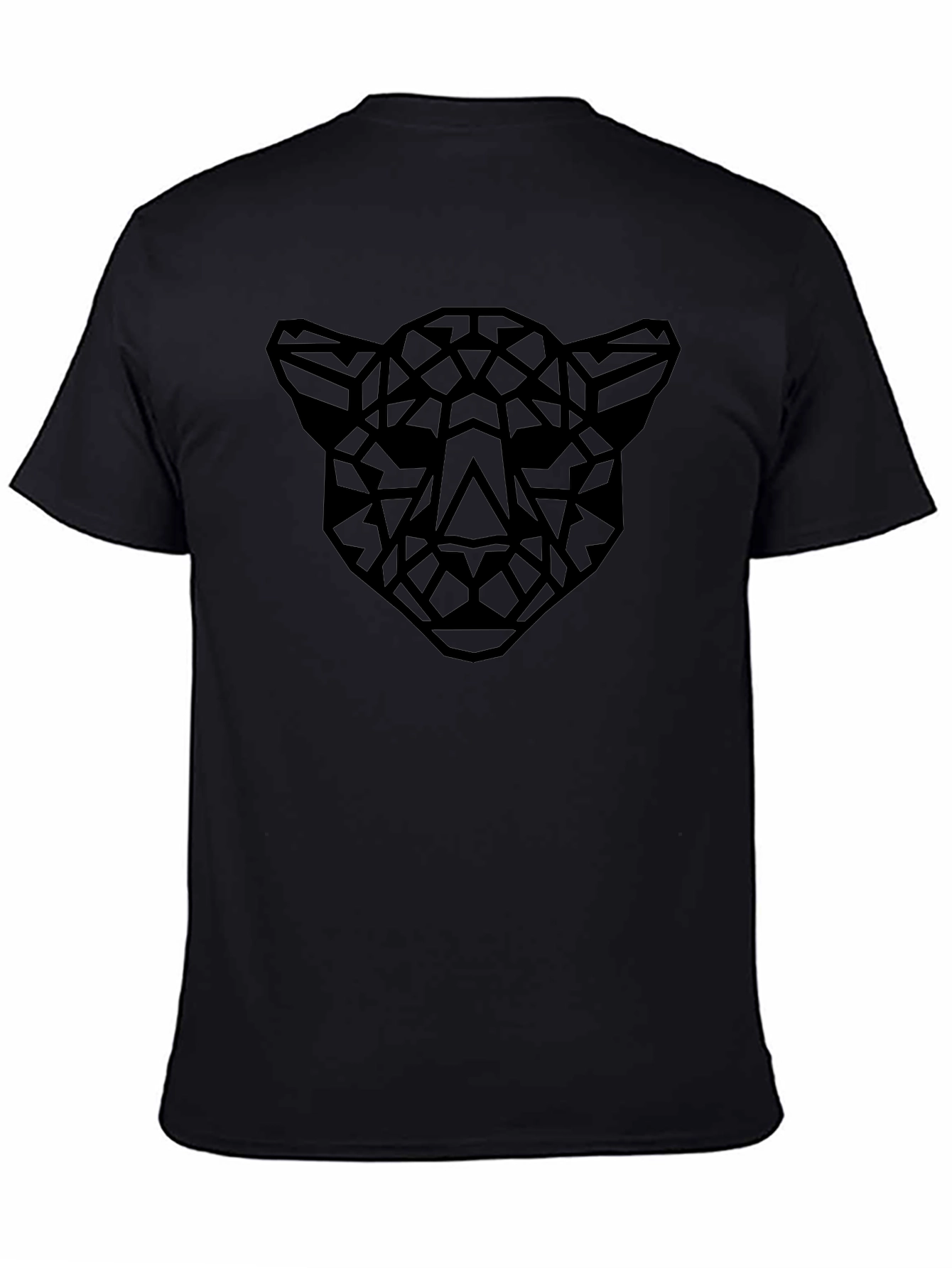 Geometric Panther T-Shirt - Modern Style