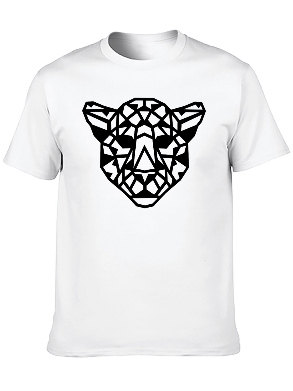 Geometric Panther T-Shirt - Modern Style
