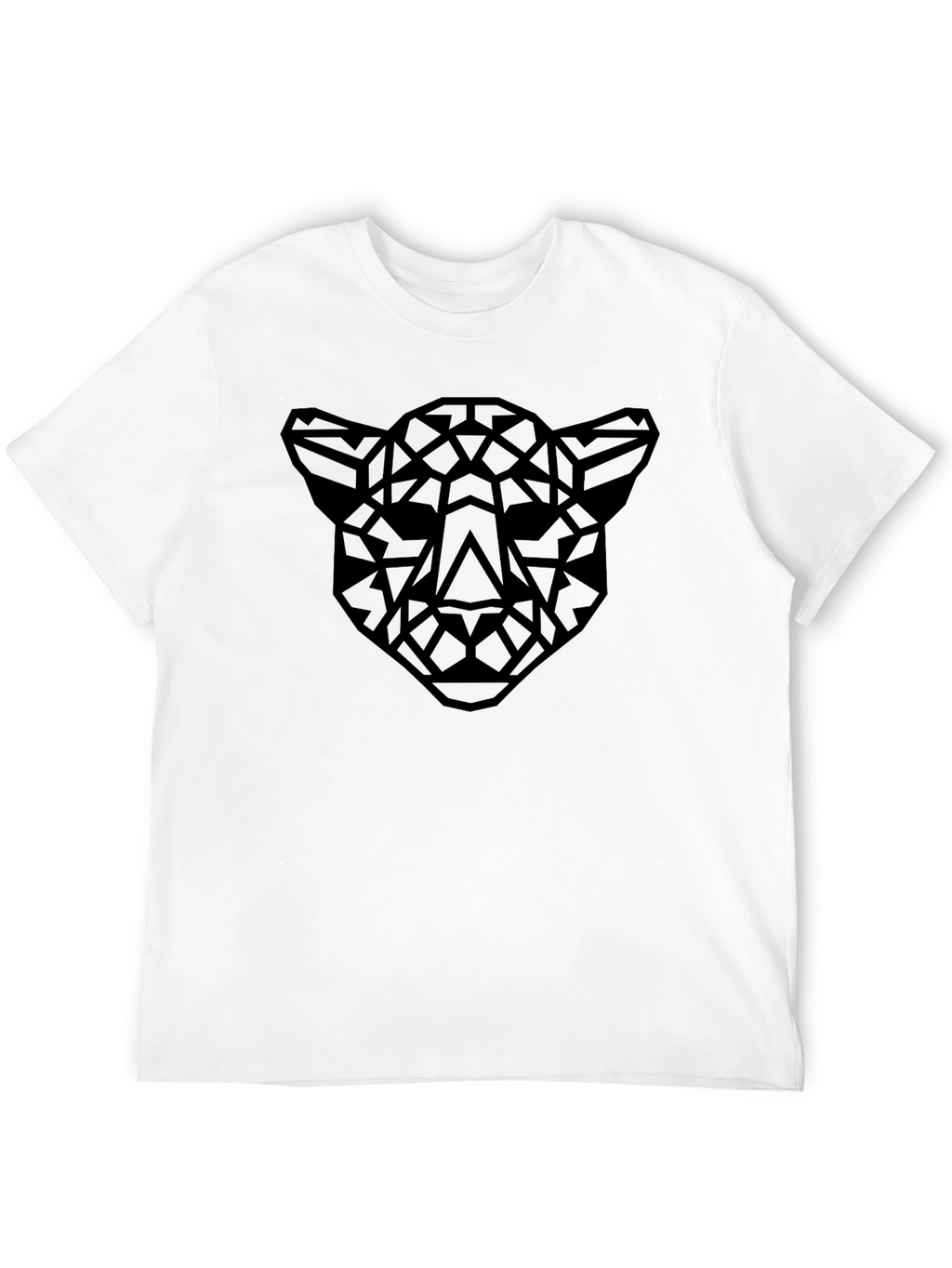 Geometric Panther T-Shirt - Modern Style