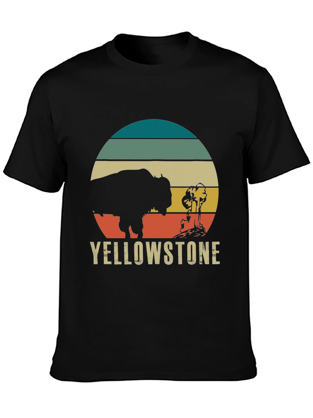 Yellowstone Buffalo Retro Graphic Tee