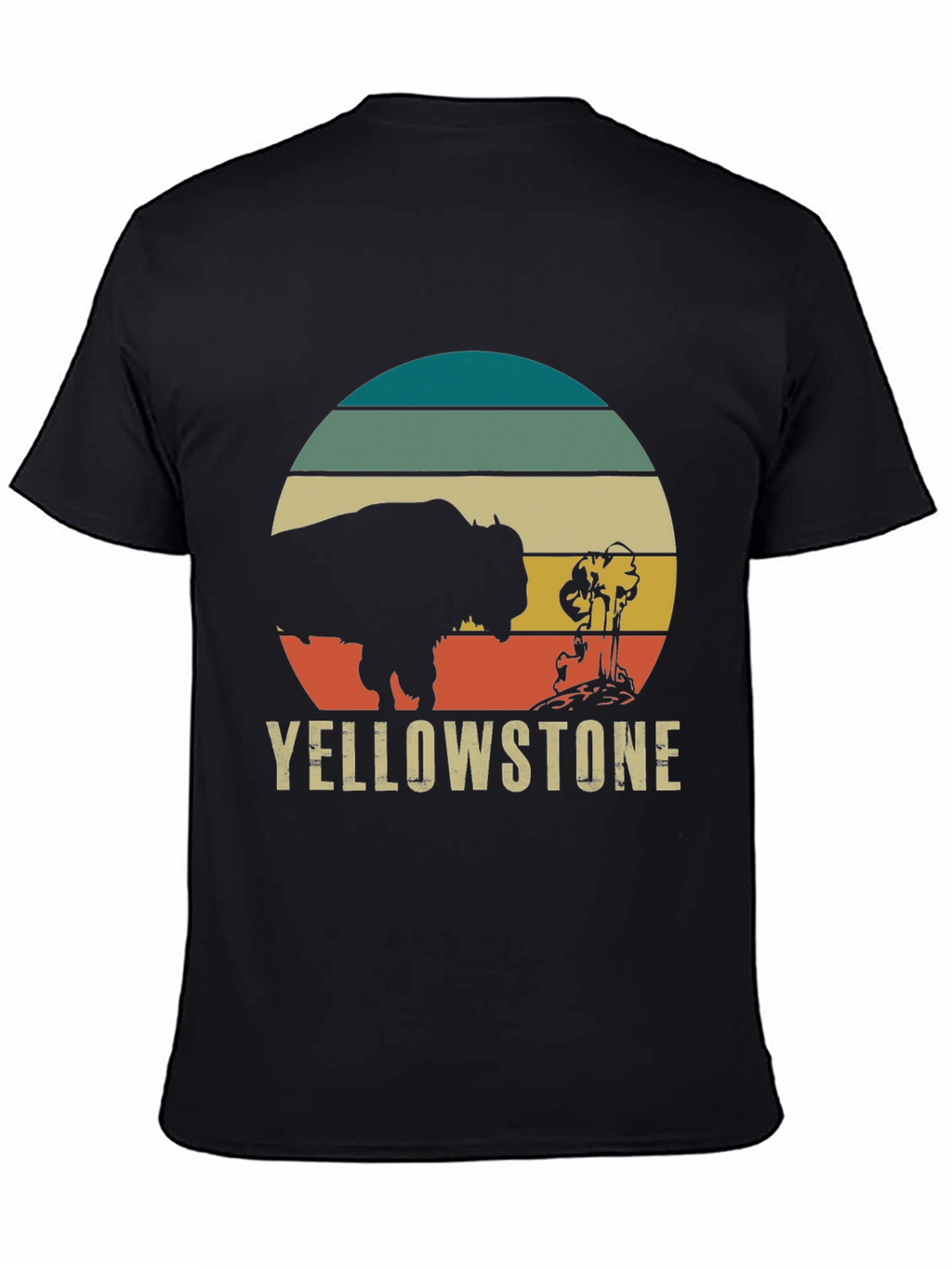 Yellowstone Buffalo Retro Graphic Tee